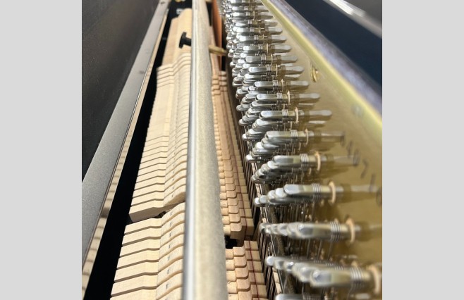Steinmayer Polished Ebony S118 Upright Piano, Used - All Inclusive Premium Package (SN:640716726) - Image 9